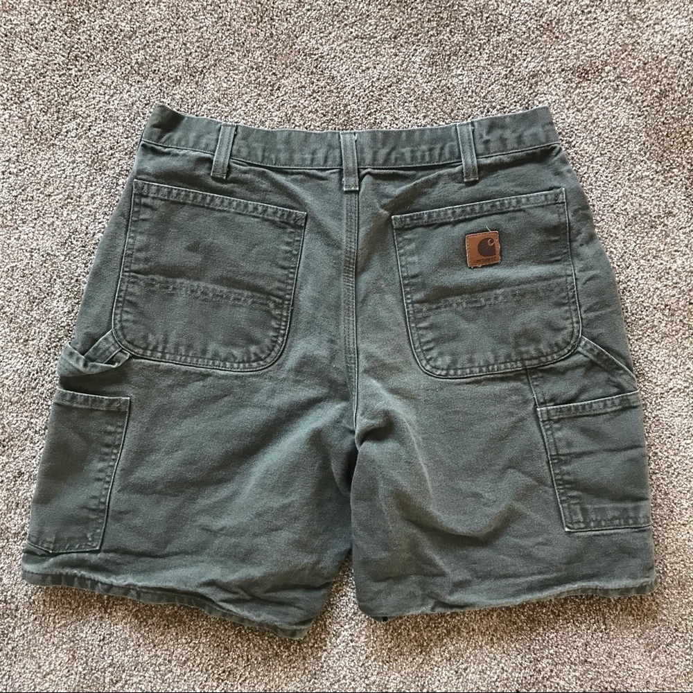 Green Carhartt Shorts 32